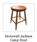 Stonewall Jackson Camp Stool